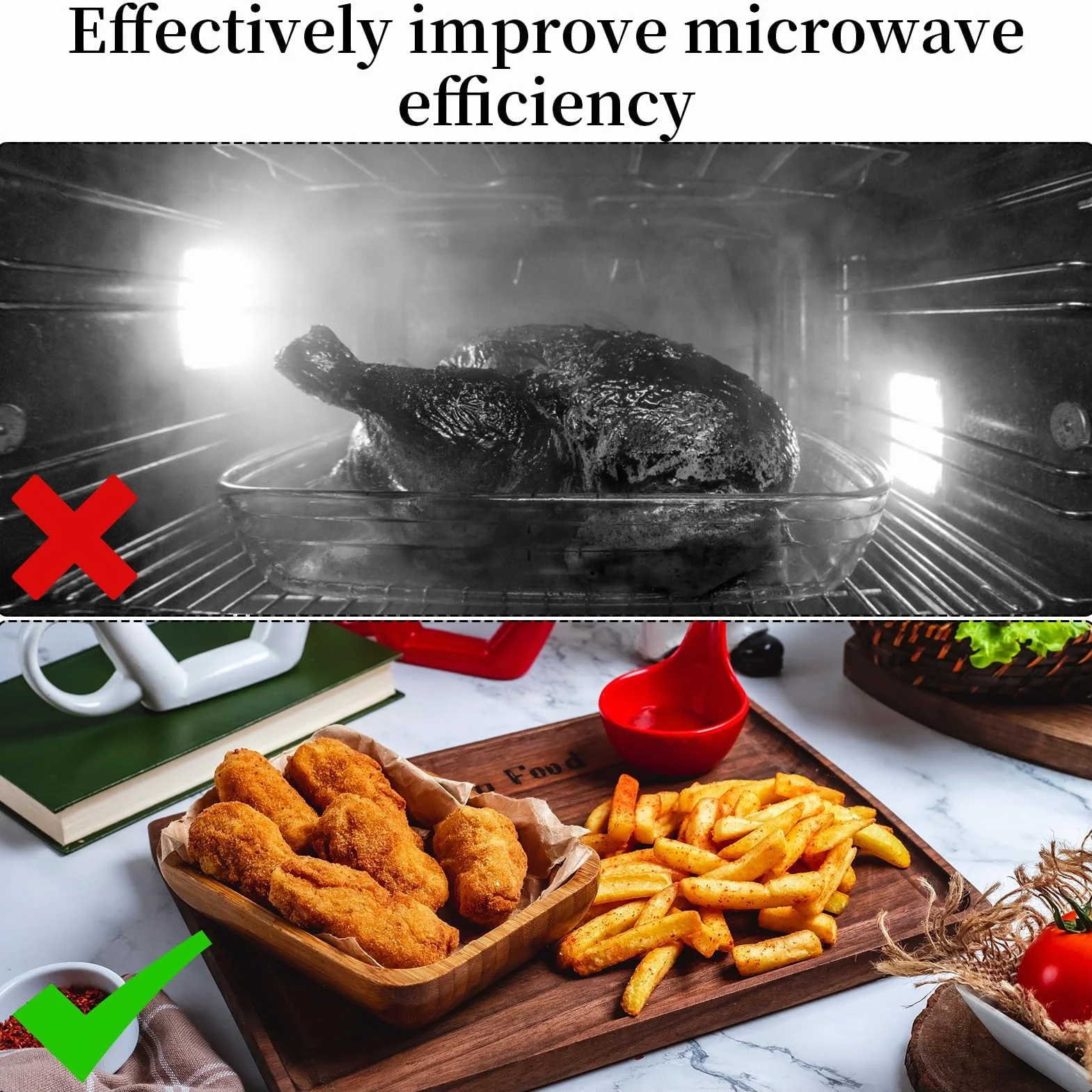 Zestaw 6 talerzy Mica Cover, Waveguide Cover, Mica Plates, 6,5 x 11,5 cm, Microwave Oven Mica Plate, zapasowe akcesoria naprawcze, Mica Disc Microwave for All Microwaves
