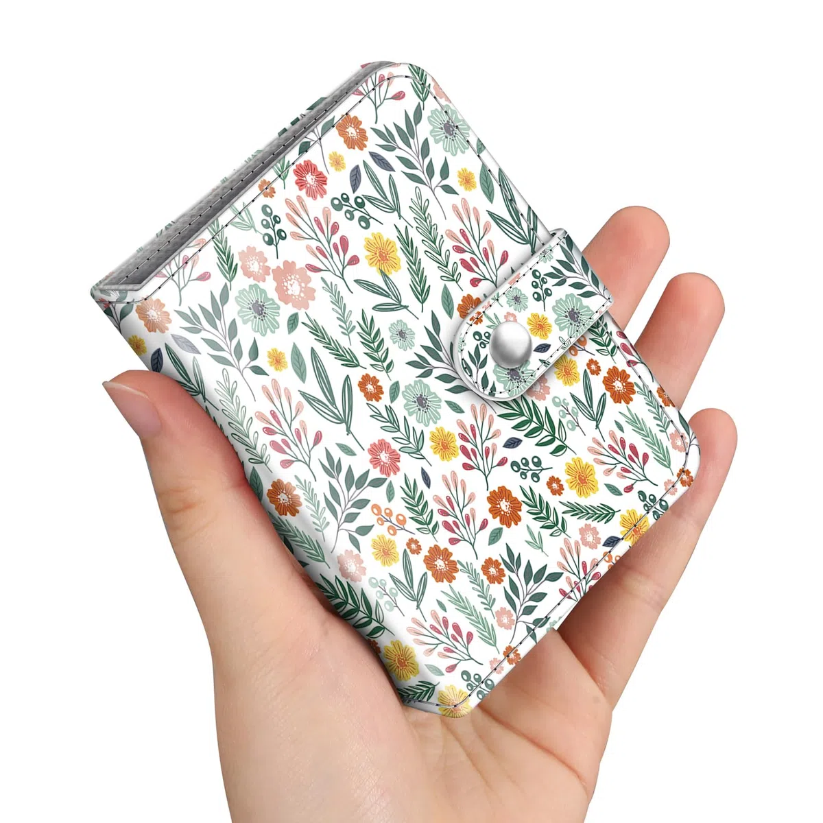 Fintie Mini album fotograficzny do filmów o wymiarach 2 x 3 cale – 52 kieszenie, małe albumy na aparat Fujifilm Instax Mini aparat natychmiastowy/Polaroid Hi-Print, uchwyt na karty fotograficzne