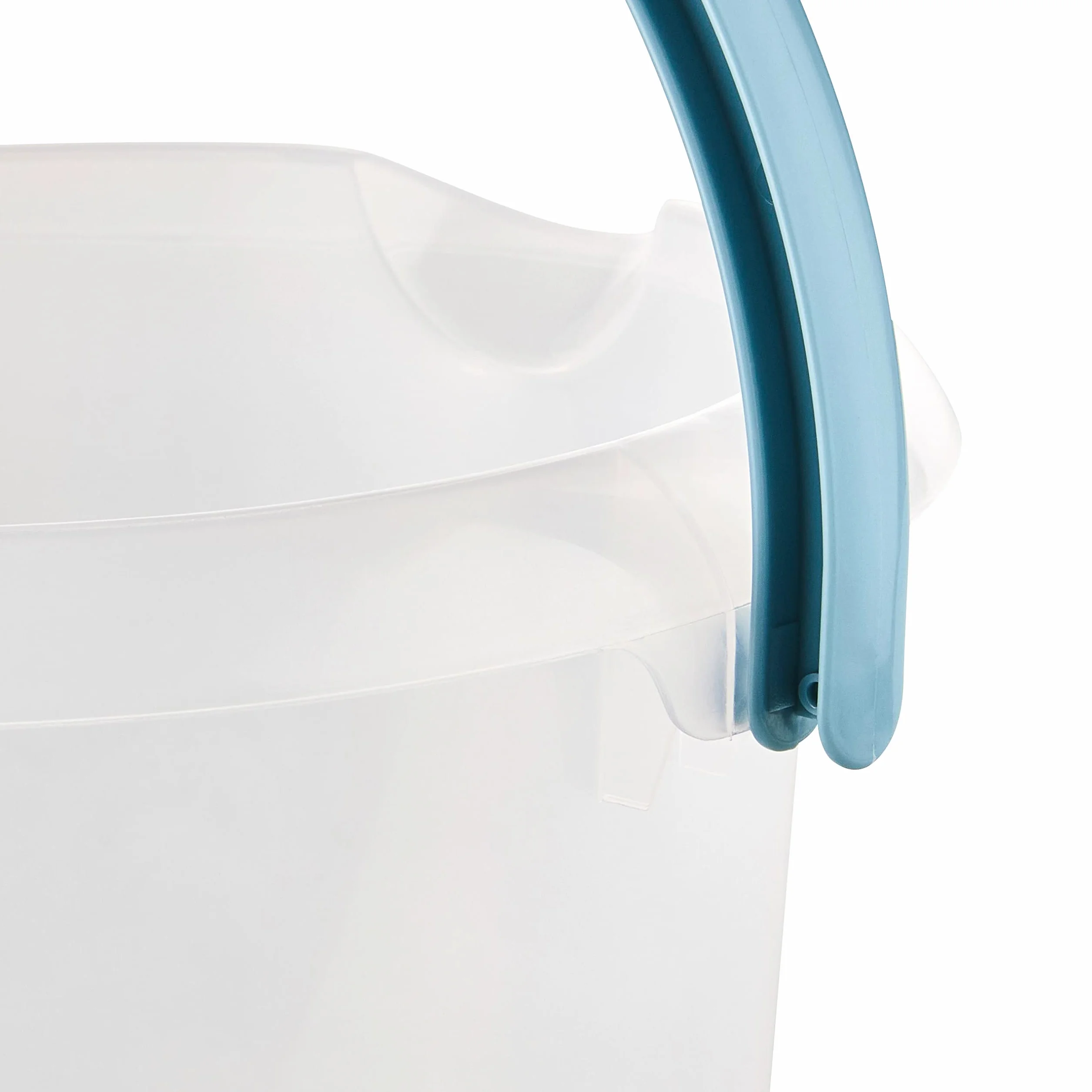 keeeper Wiadro ze skalą pomiarową i ergonomicznym uchwytem, ​​5 l, Mika, Przezroczyste