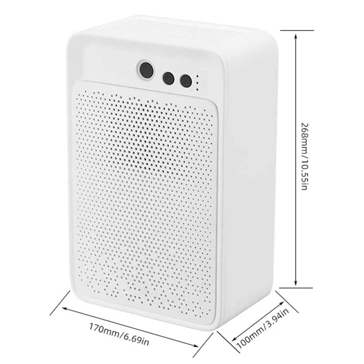 Osuszacz powietrza do łazienki, 35oz Osuszacze powietrza do pomieszczeń, Osuszacze powietrza do domu z automatycznym wyłączaniem czasowym, Przenośny mały cichy osuszacz powietrza,A