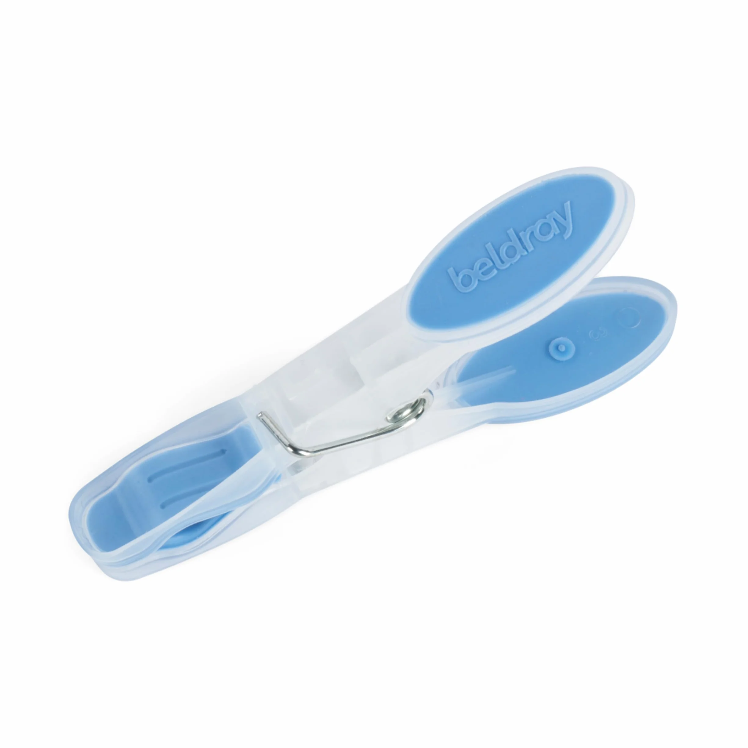 Beldray 24 Ultra-Grip Klipsy do Ubran – Bezpieczny Gumowy Uchwyt, Klamerki na Pranie, Wiatroodporne Klipy do Ubran, Recyklingowanego Plastiku, Antyposlizgowy Uchwyt do Ubran, Odporne na Wilgoc i Rdze