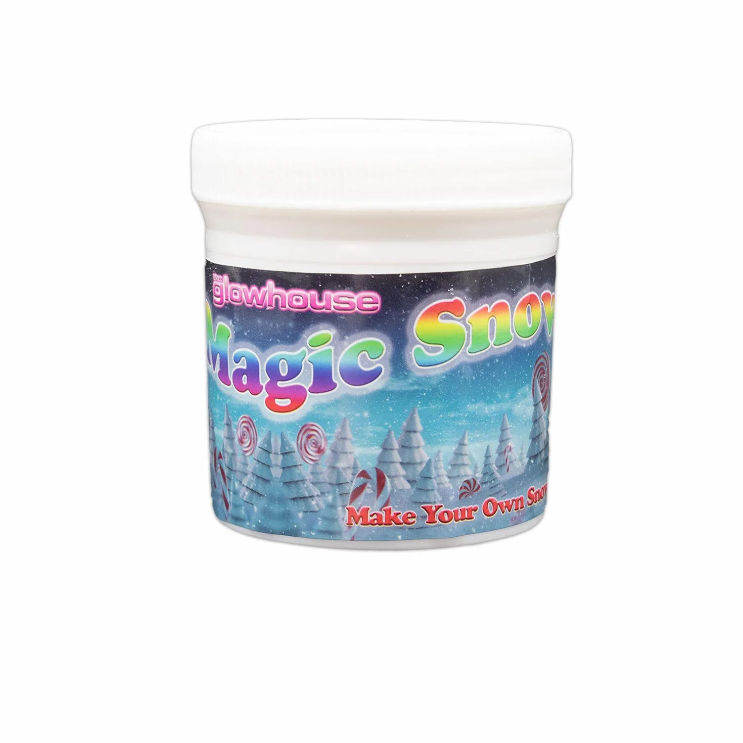 The Glowhouse Instant-Schneepulver - sztuczny śnieg - magiczna dekoracja imprezowa - 130 g