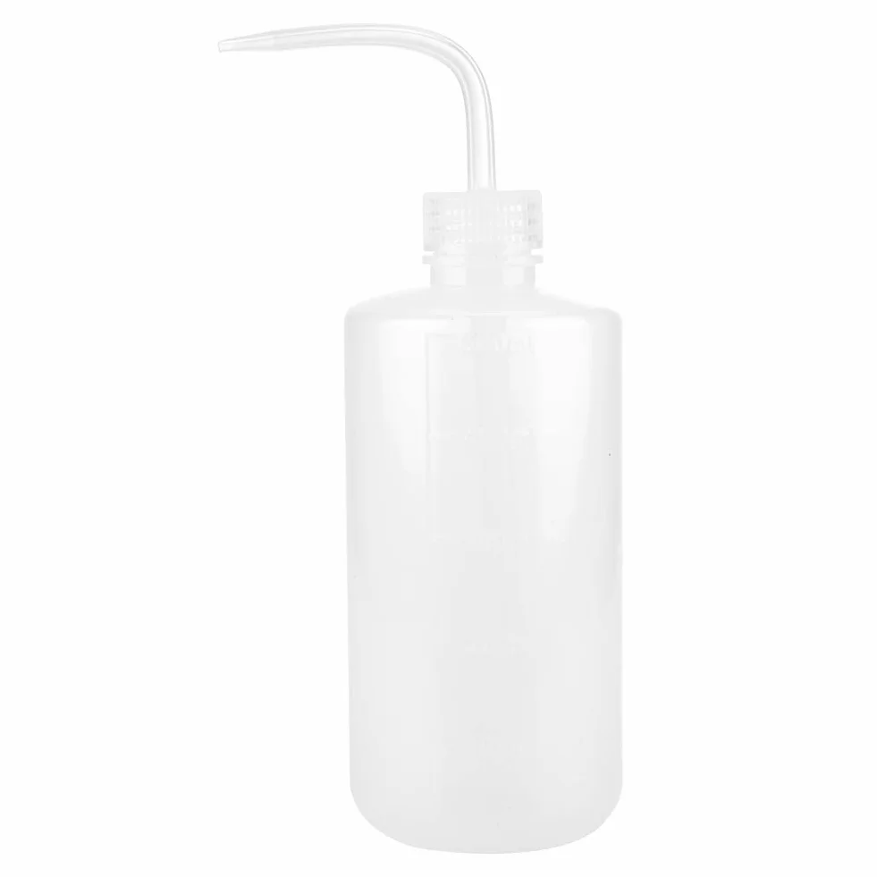 Szczypta butelka na wodę do sukulentów - plastikowa puszka ze znacznikami w skali - lekka i łatwa w użyciu - odmiany roślin (500 ml)
