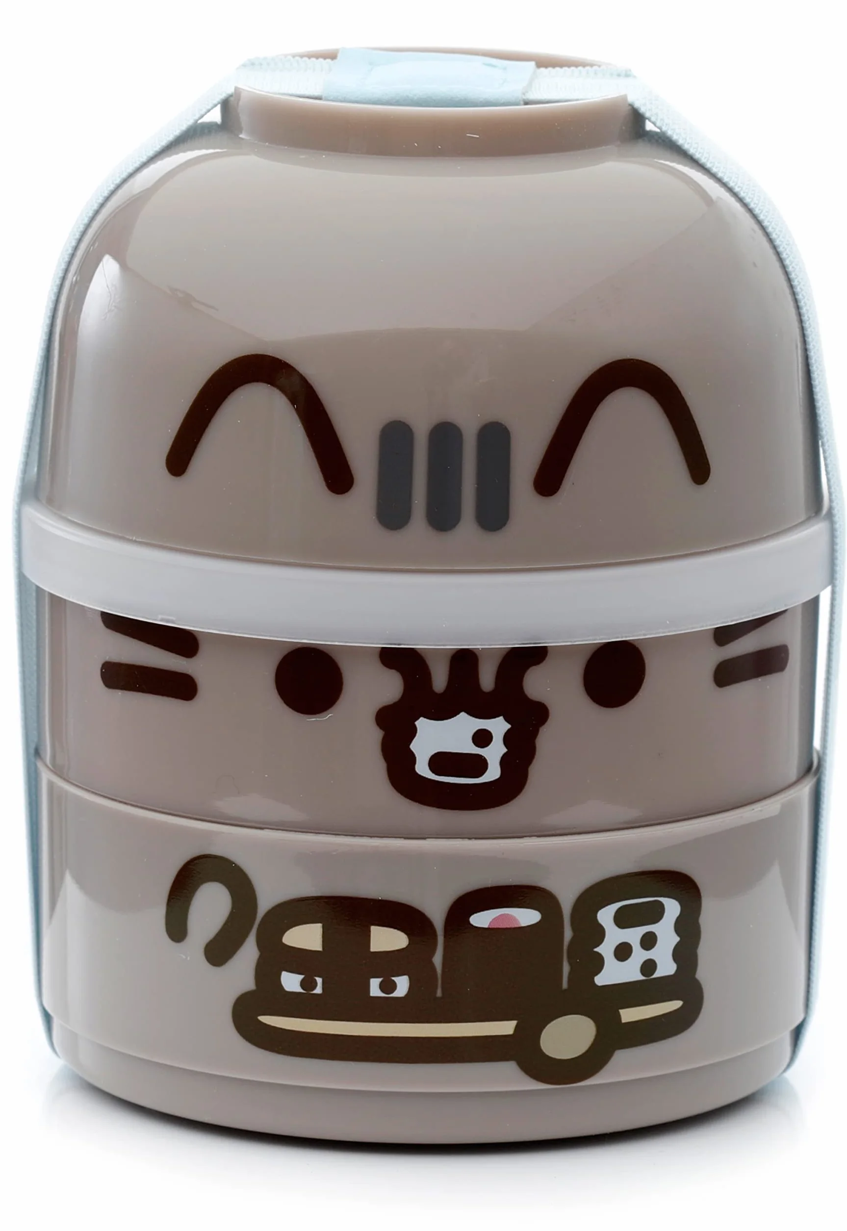 Pusheen okrągłe pudełko na posiłki Bento - kot, pojedyncze