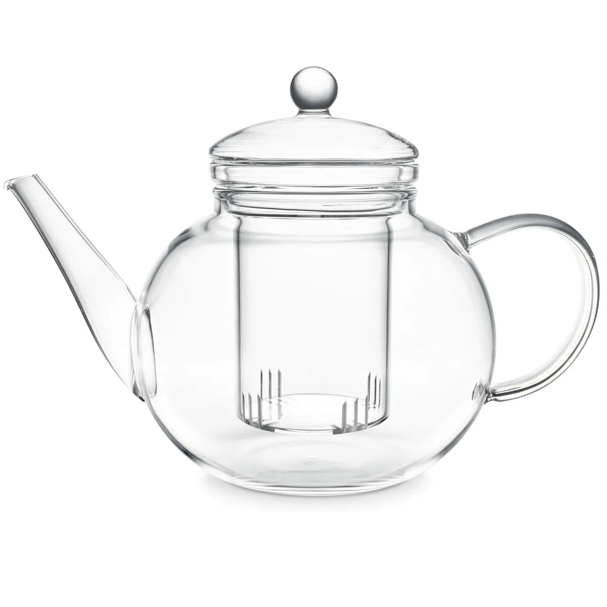 Teabloom Zapasowa szklana pokrywka czajniczek do czajniczek i wielu innych czajników o średnicy od 7 cm do 7,5 cm (7 cm i 7,5 cm) - część zamienna