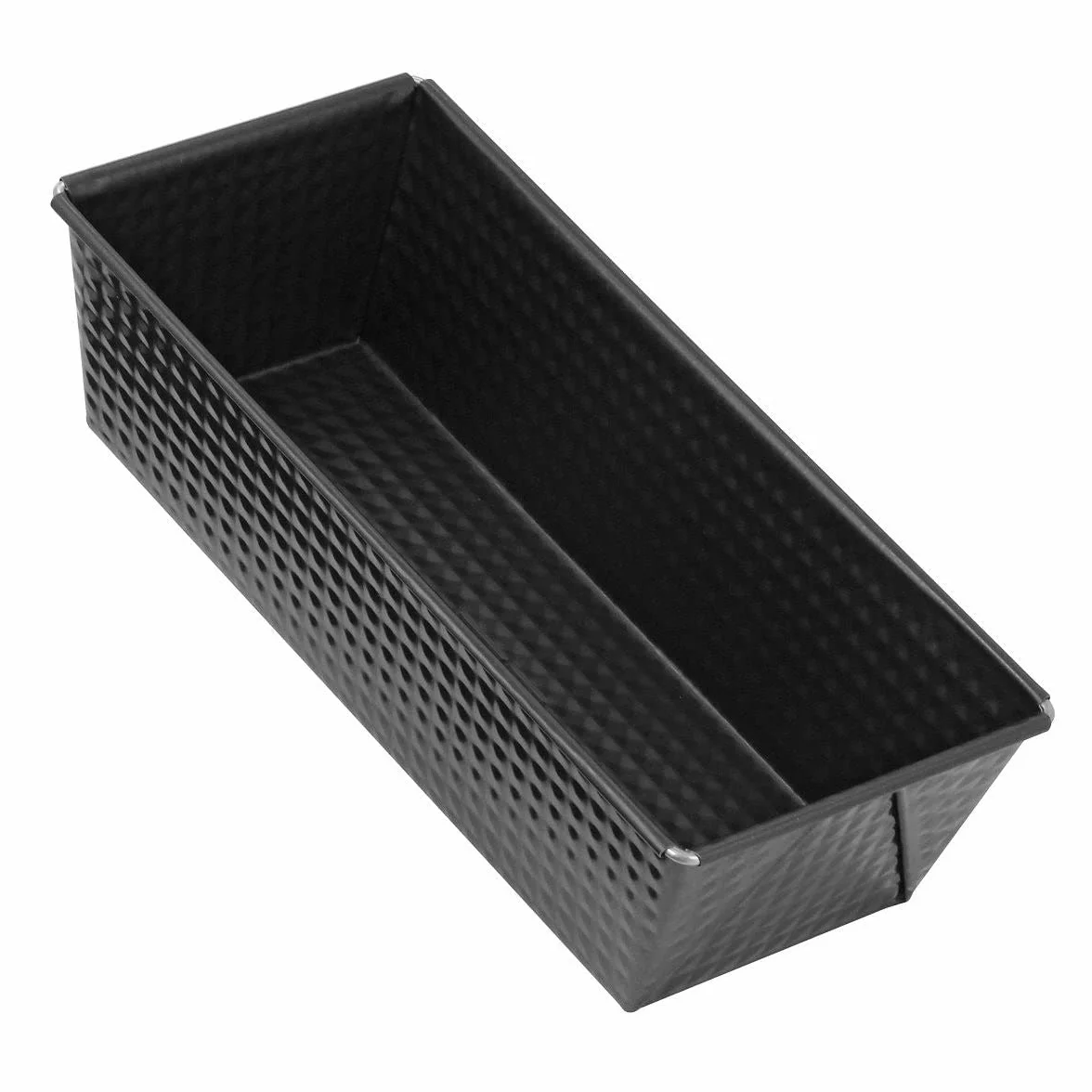 Zenker Foremka do pieczenia ciasta królewskiego z powłoką zapobiegającą przywieraniu, wysokiej jakości forma do pieczenia w kolorze czarnym (forma kuchenna: ok. 255 x 115 x 70 mm), ilość: 1 sztuka