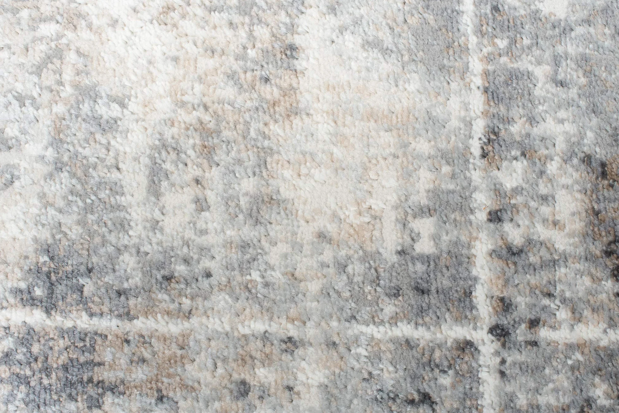 Tapiso Valley dywan z krótkim włosiem, nowoczesny, abstrakcyjny, szary, beżowy, kremowy, wielokolorowe linie, nakrapiane, do salonu, sypialni, 300 x 400 cm