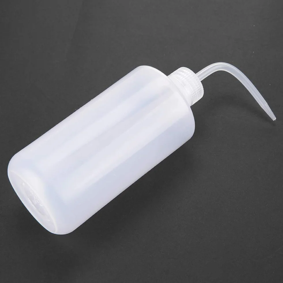 Szczypta butelka na wodę do sukulentów - plastikowa puszka ze znacznikami w skali - lekka i łatwa w użyciu - odmiany roślin (500 ml)